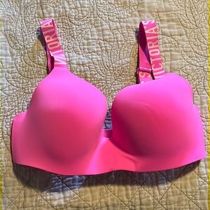 Bright pink, never worn Victoria Secret bra